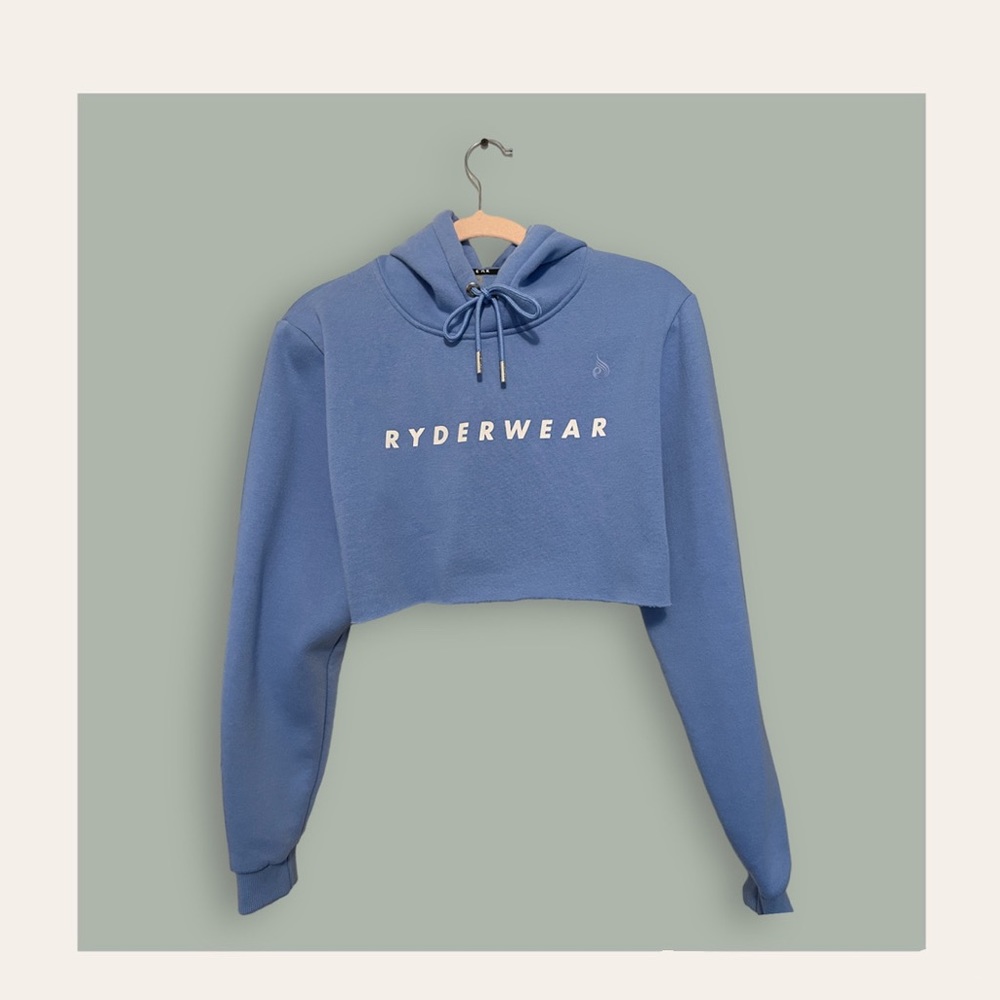 RYDERWEAR Women Blue Pullover Hoodie